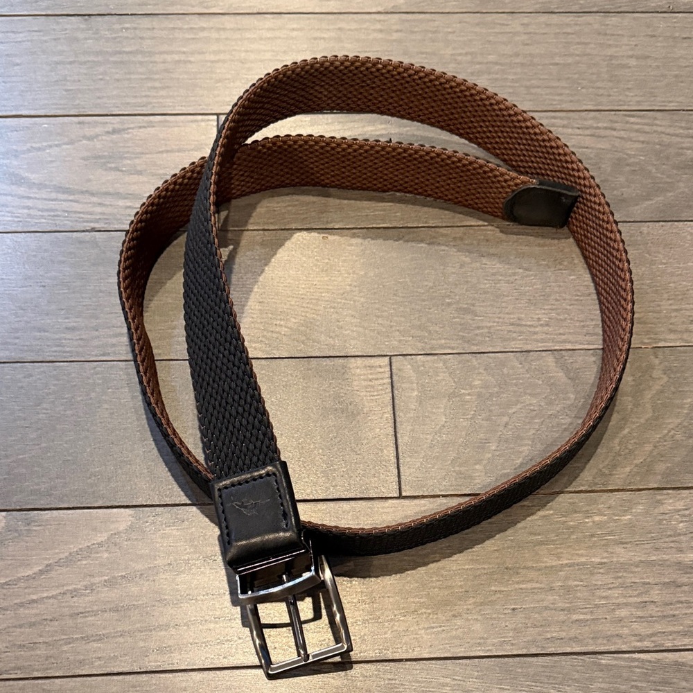 Tommy Bahama Brown and Black Men's Belt